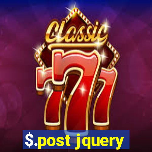 $.post jquery